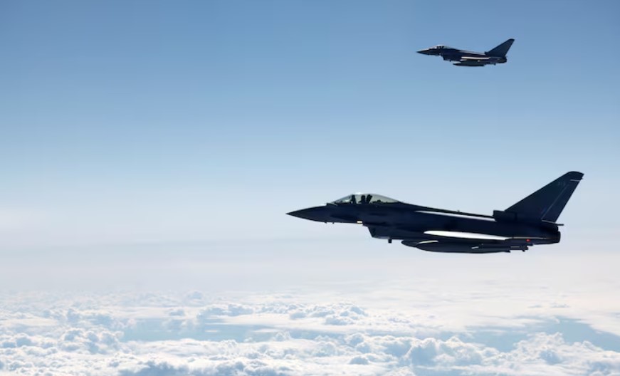 UK jets over Poland Eastern Sentry